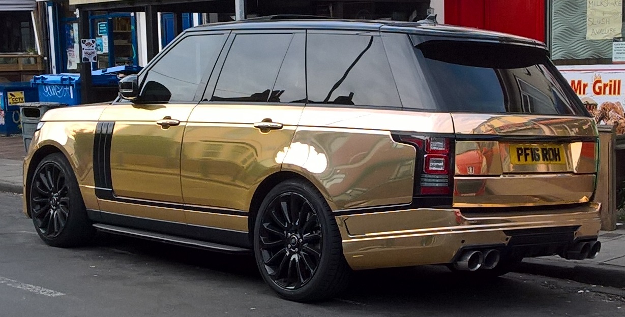 Bling Range Rover in St Werburghs